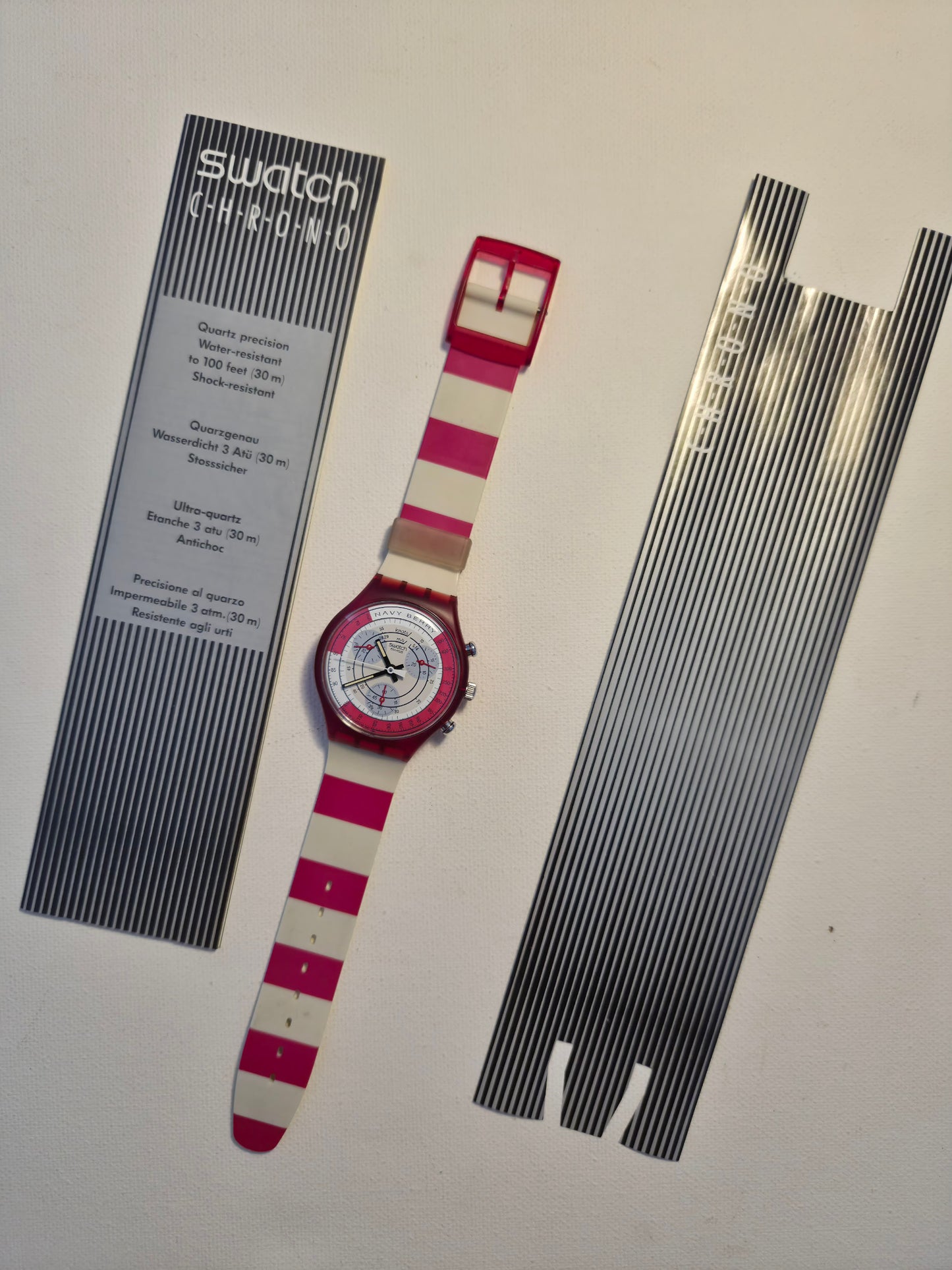 Swatch Navy Berry